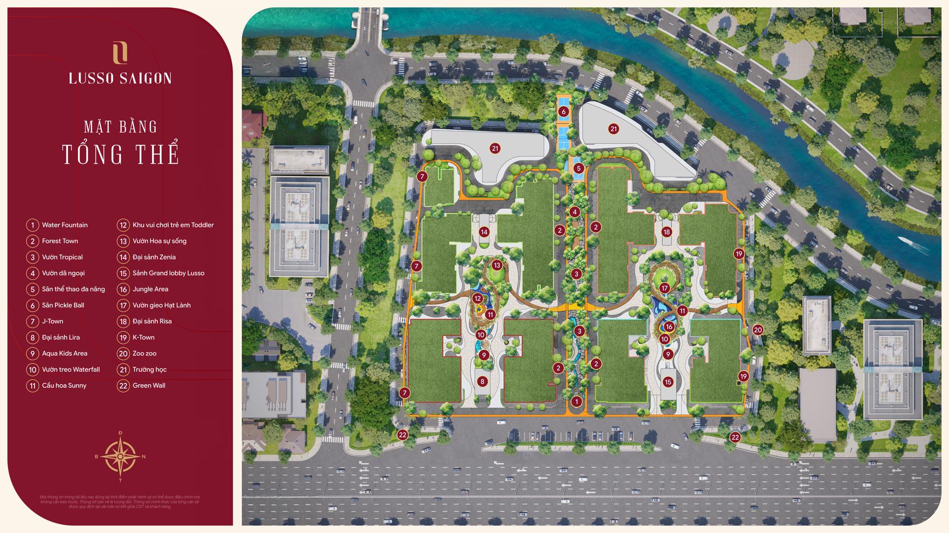 mat bang tong the du an lusso saigon